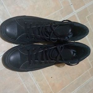 Converse Unisex Black Casual Shoes Sneakers